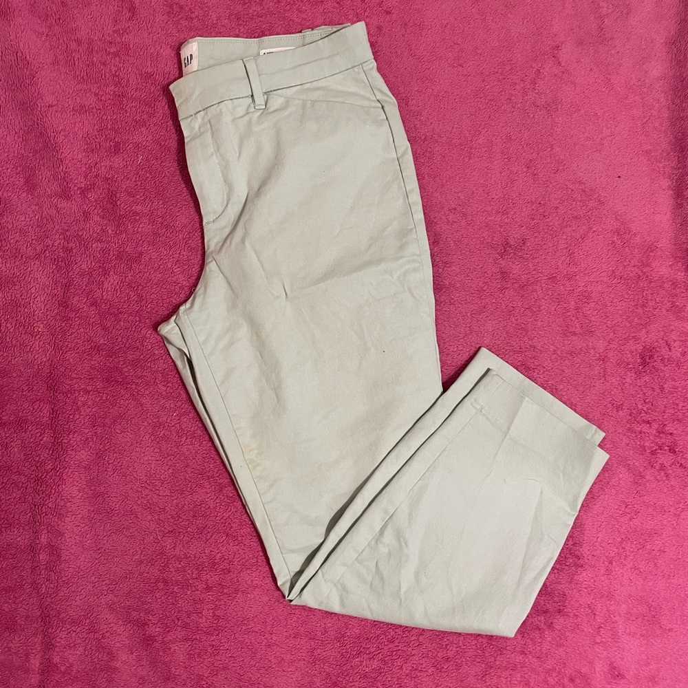 Light Blue Gap Signature Skinny Slacks 6P